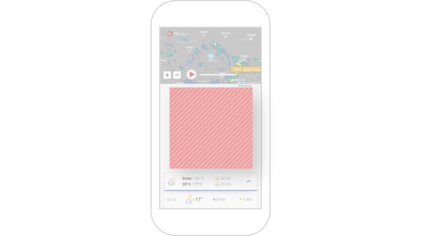 Example of a Mobile square
