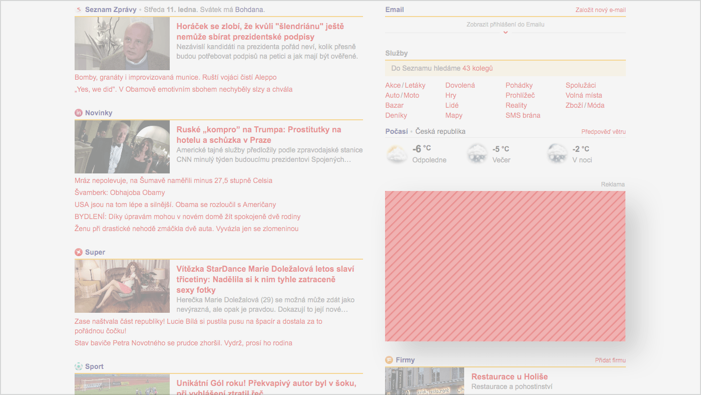 Example of a Wallpaper banner